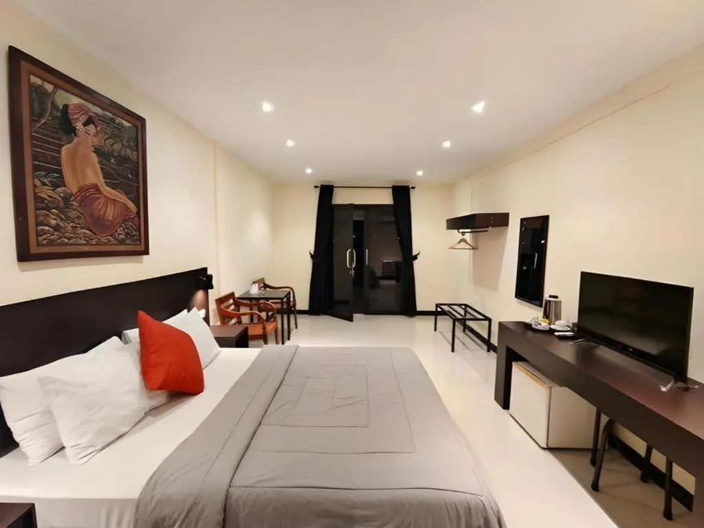 Bed in Augusta Pelabuhan Ratu Hotel