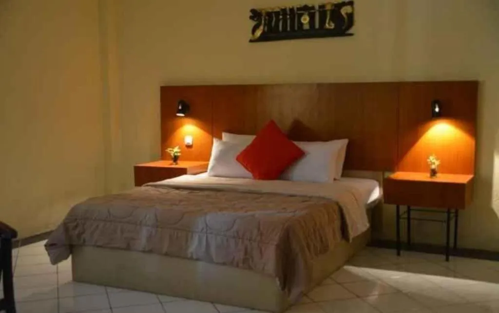 Bed in Augusta Pelabuhan Ratu Hotel