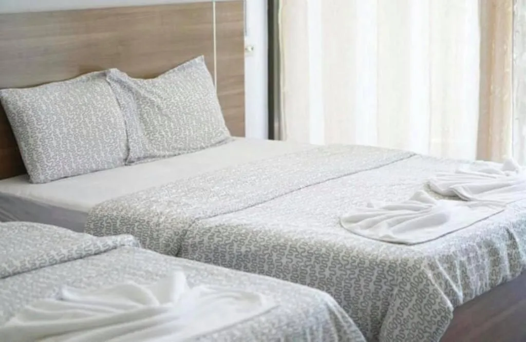 Bed in Rim Kaeng resort