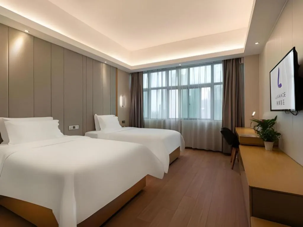 Bed in Lavande Hotels Guangzhou Fangcun Huadiwan Metro Station