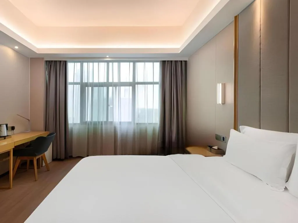 Bed in Lavande Hotels Guangzhou Fangcun Huadiwan Metro Station