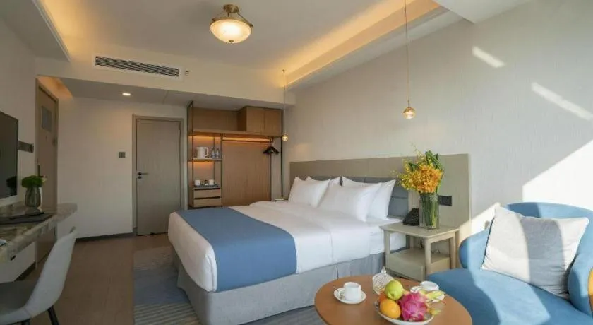 Bed in Kunming Guihua Hotel