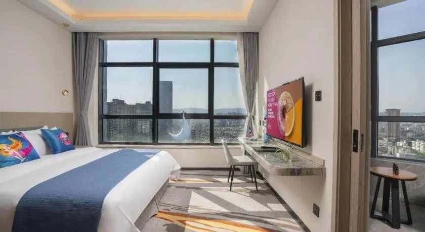 Bed in Kunming Guihua Hotel