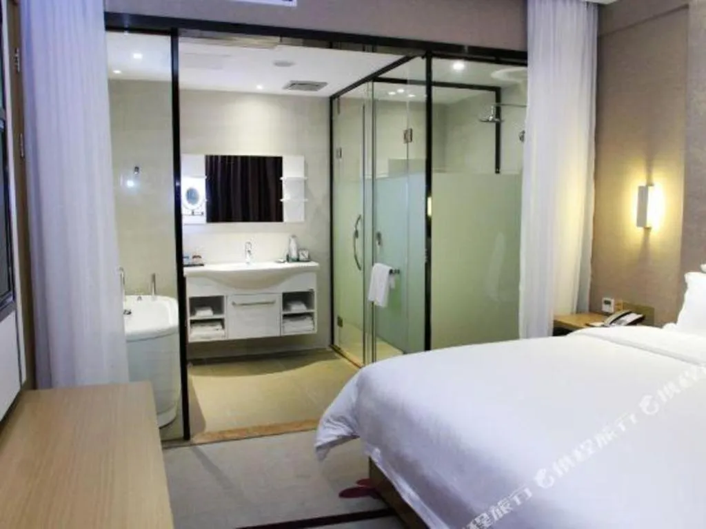 Bed in Lavande Hotels·Qingyuan Jinbiwan