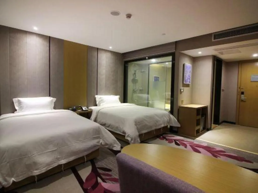 Bed in Lavande Hotels·Qingyuan Jinbiwan