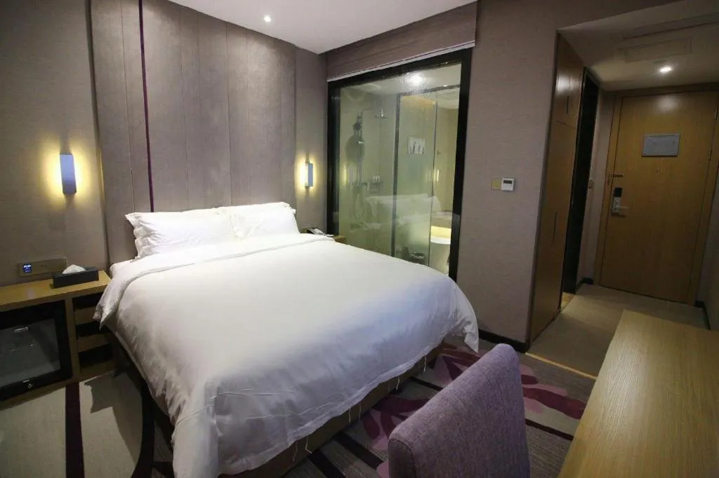 Bed in Lavande Hotels·Qingyuan Jinbiwan