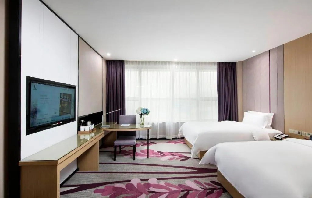 Bed in Lavande Hotels·Qingyuan Jinbiwan
