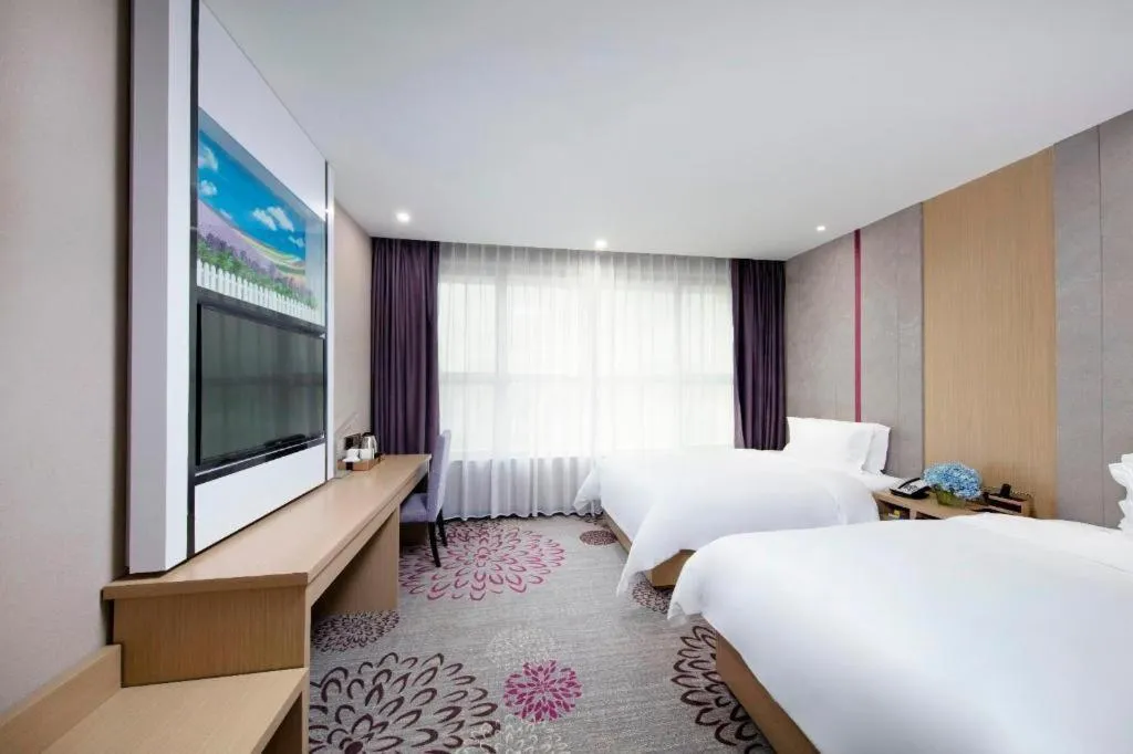 Bed in Lavande Hotels·Qingyuan Jinbiwan