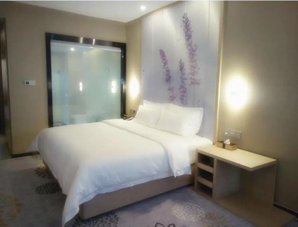 Bed in Lavande Hotels·Qingyuan Jinbiwan