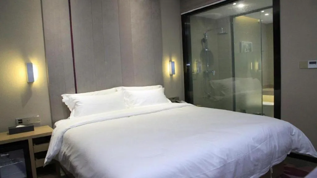 Bed in Lavande Hotels·Qingyuan Jinbiwan