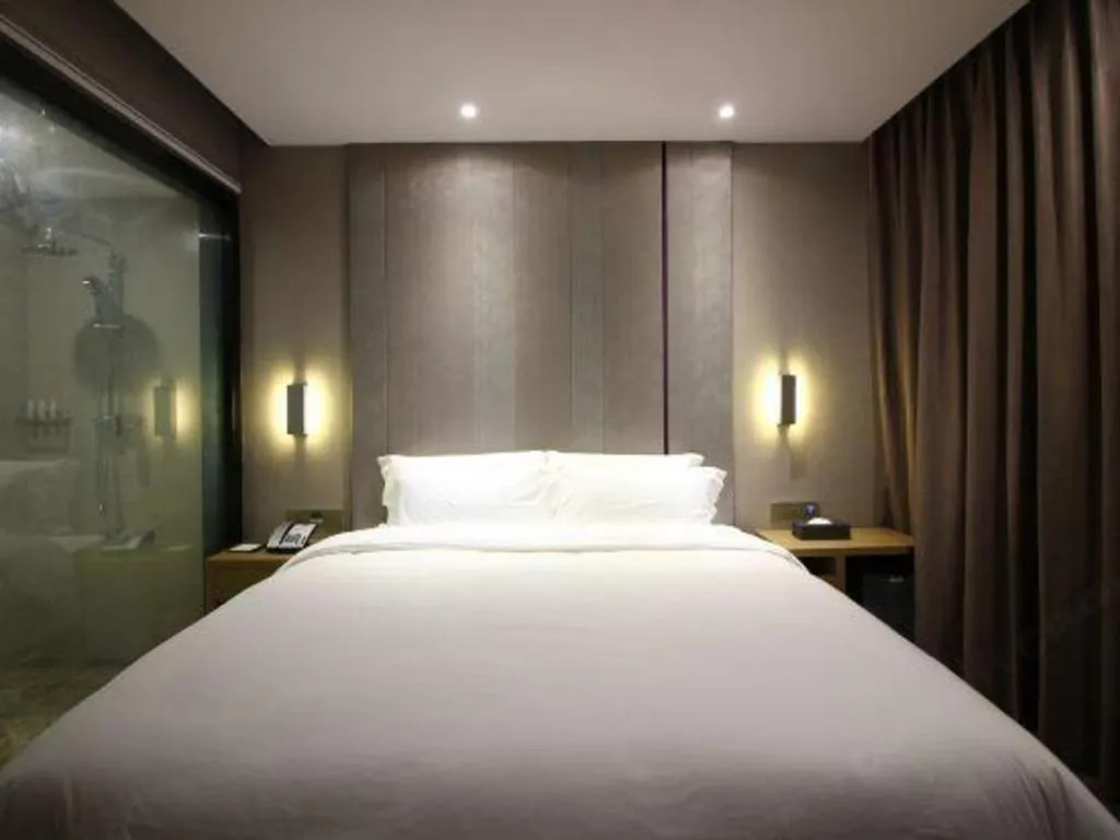 Bed in Lavande Hotels·Qingyuan Jinbiwan