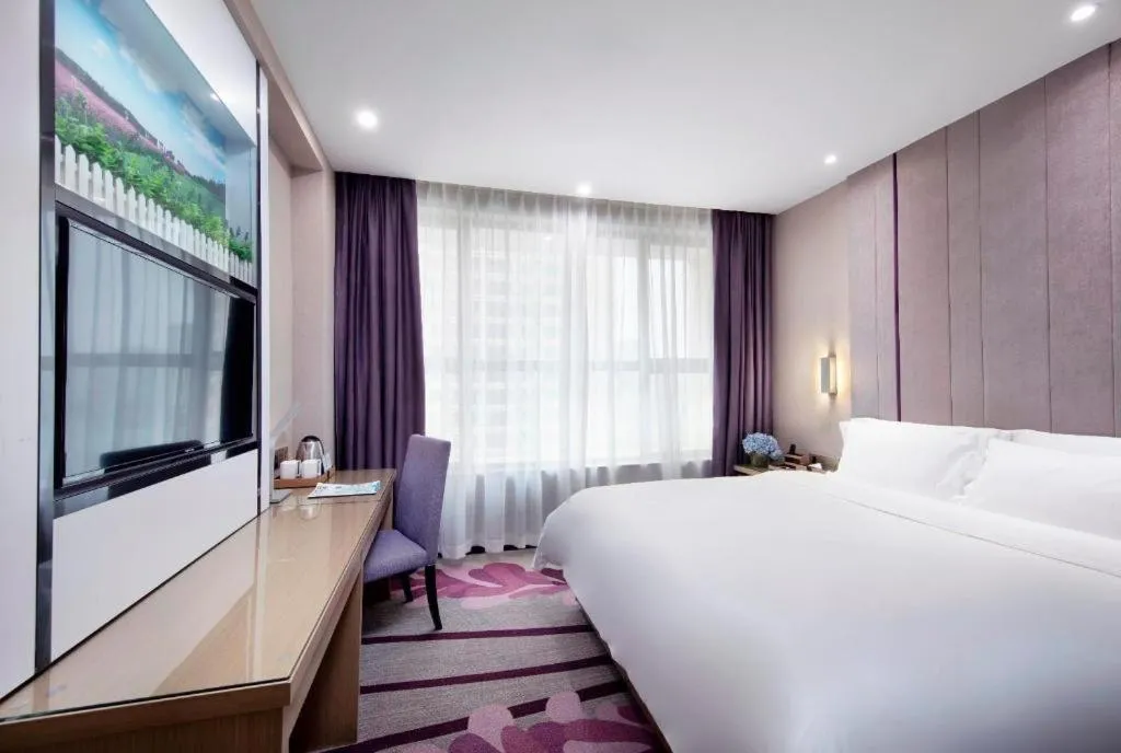 Bed in Lavande Hotels·Qingyuan Jinbiwan