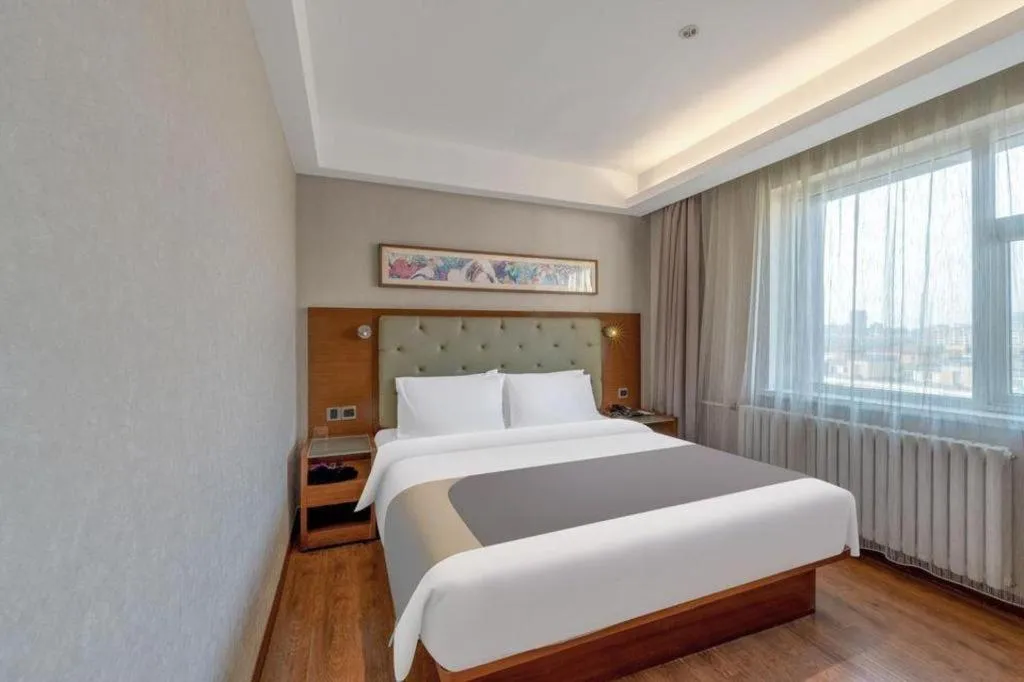 Bed in Yitel Collection Shenyang Imperial Palace Zhongjie Metro Station