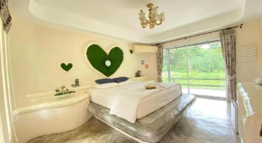 Bed in Dandelion Resort