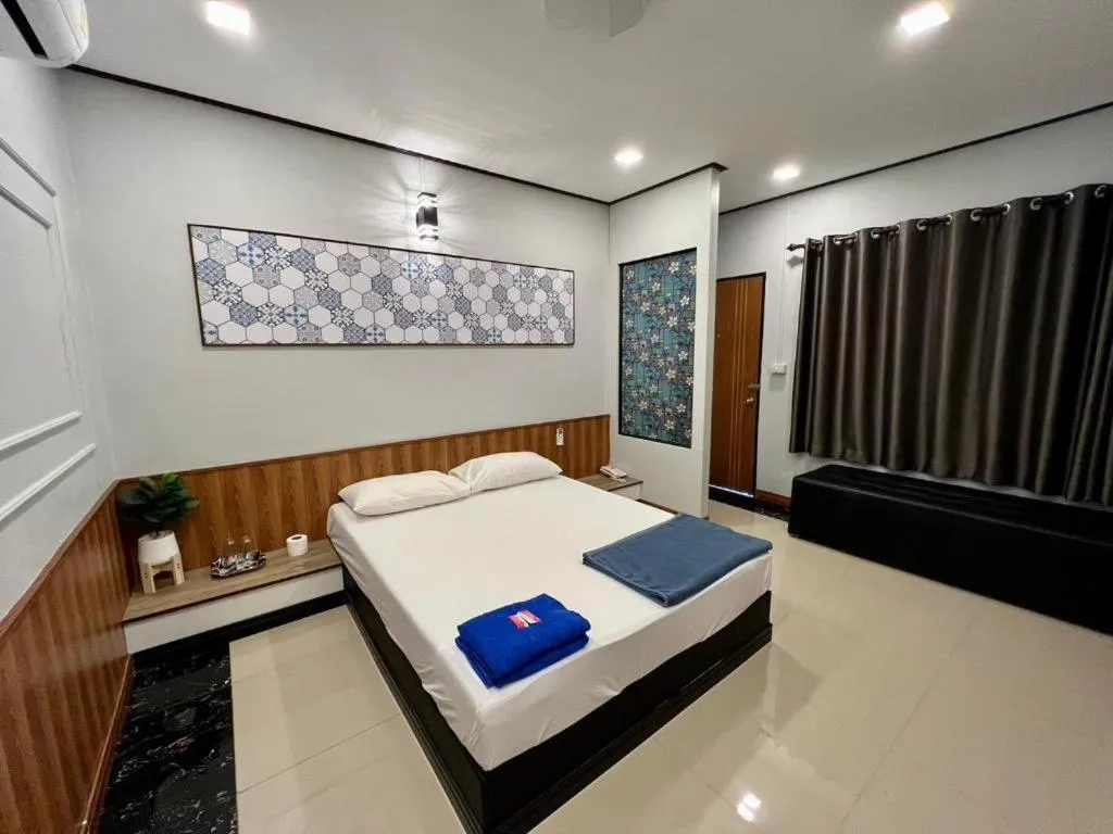 Bed in Zigzag Resort