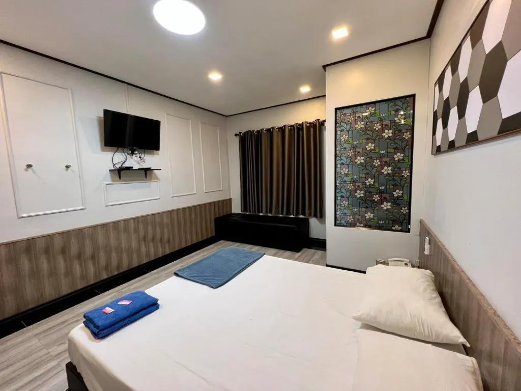 Bed in Zigzag Resort