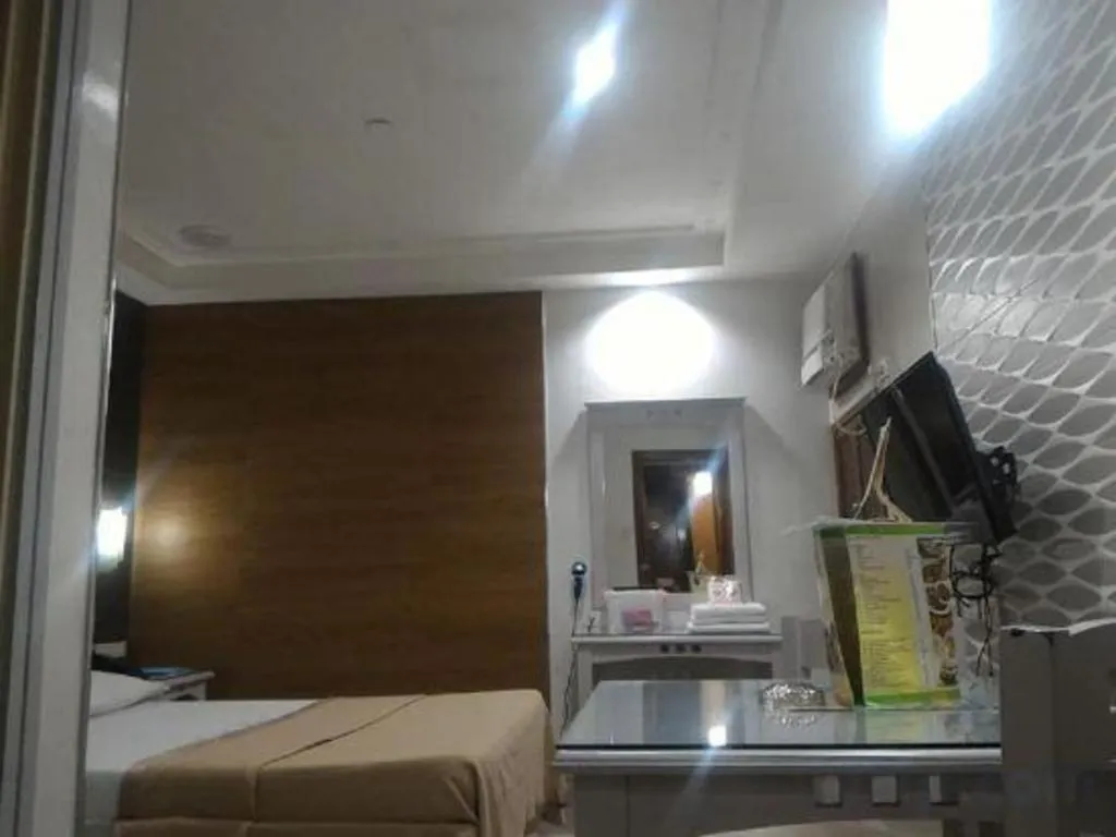 Bed in Jardin de Rosal Hotel