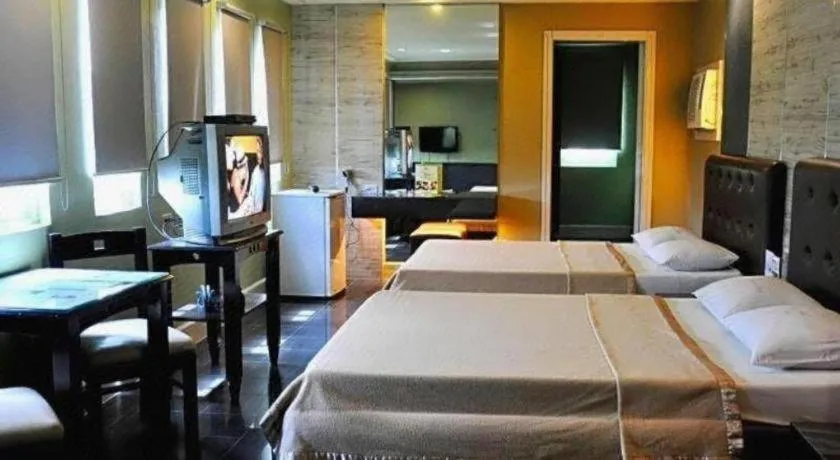 Bed in Jardin de Rosal Hotel