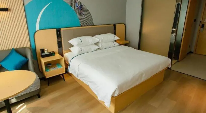 Bed in City Comfort Inn Wuhan Jiangxia