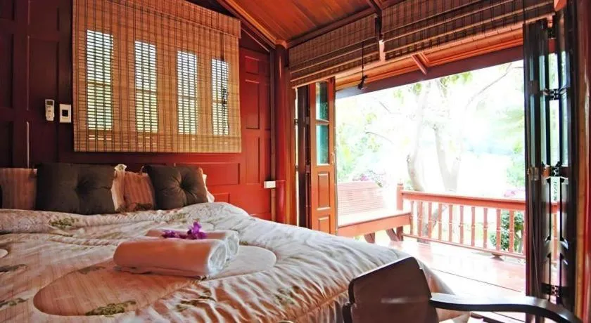 Bed in Doembang Villa