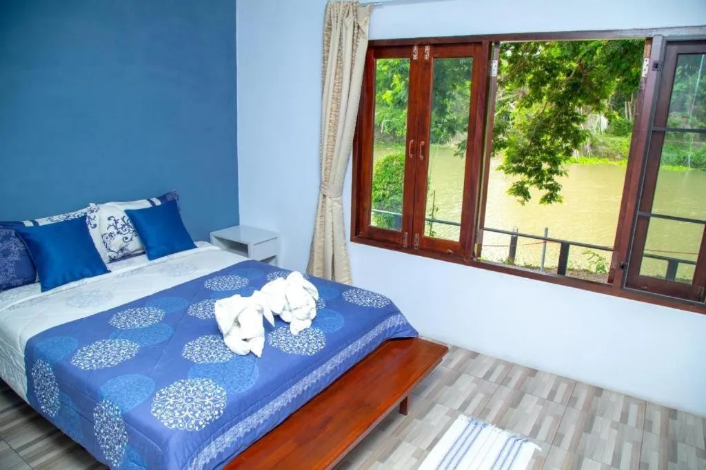 Bed in Doembang Villa