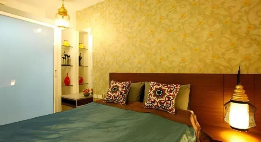 Bed in The Xym Hotel