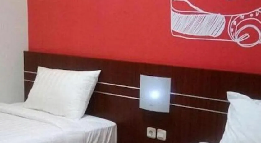 Bed in Hotel JAV Front One