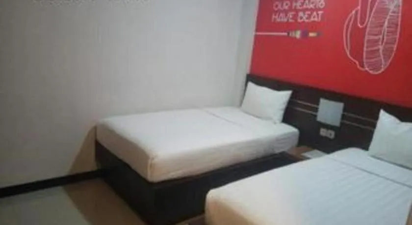 Bed in Hotel JAV Front One