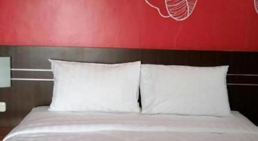 Bed in Hotel JAV Front One