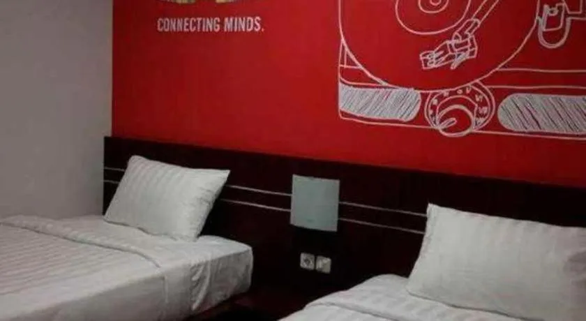 Bed in Hotel JAV Front One