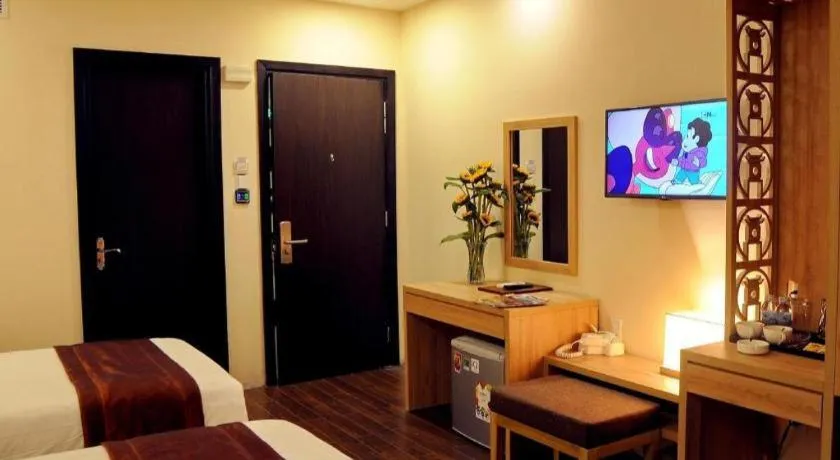 Bed in Begonia Nha Trang Hotel