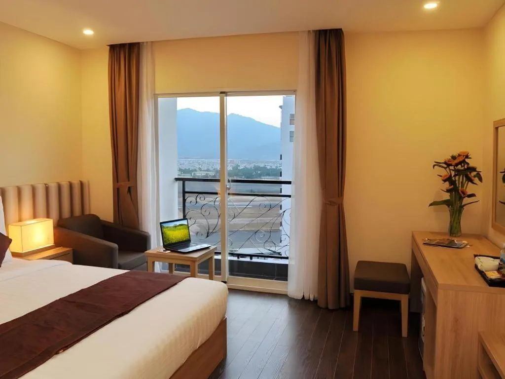 Bed in Begonia Nha Trang Hotel