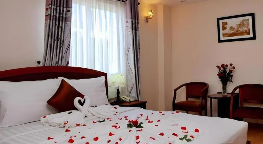 Bed in Begonia Nha Trang Hotel