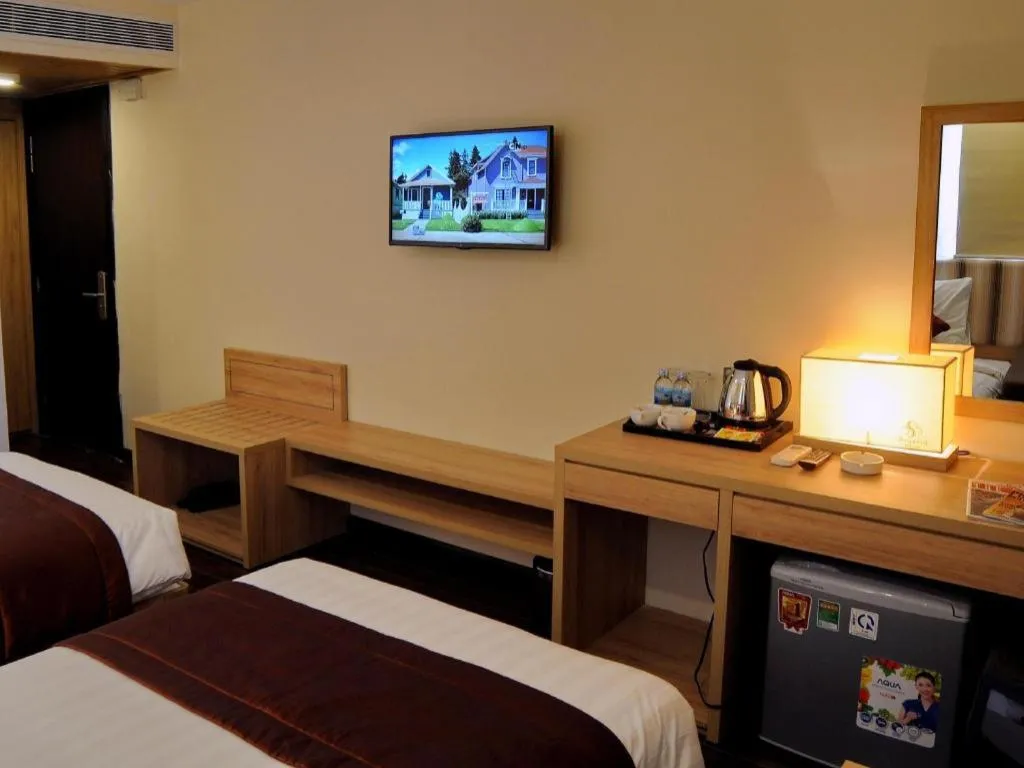 Bed in Begonia Nha Trang Hotel