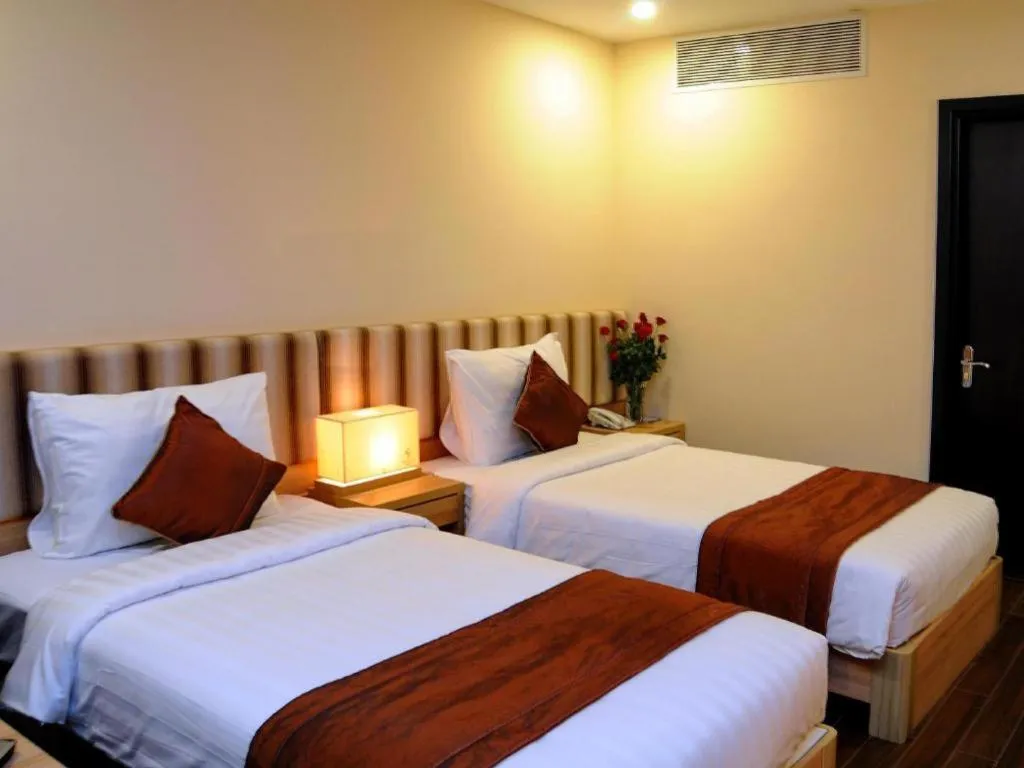 Bed in Begonia Nha Trang Hotel