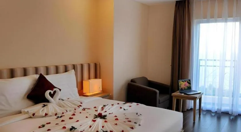 Bed in Begonia Nha Trang Hotel