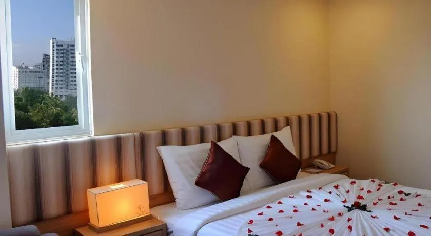 Bed in Begonia Nha Trang Hotel