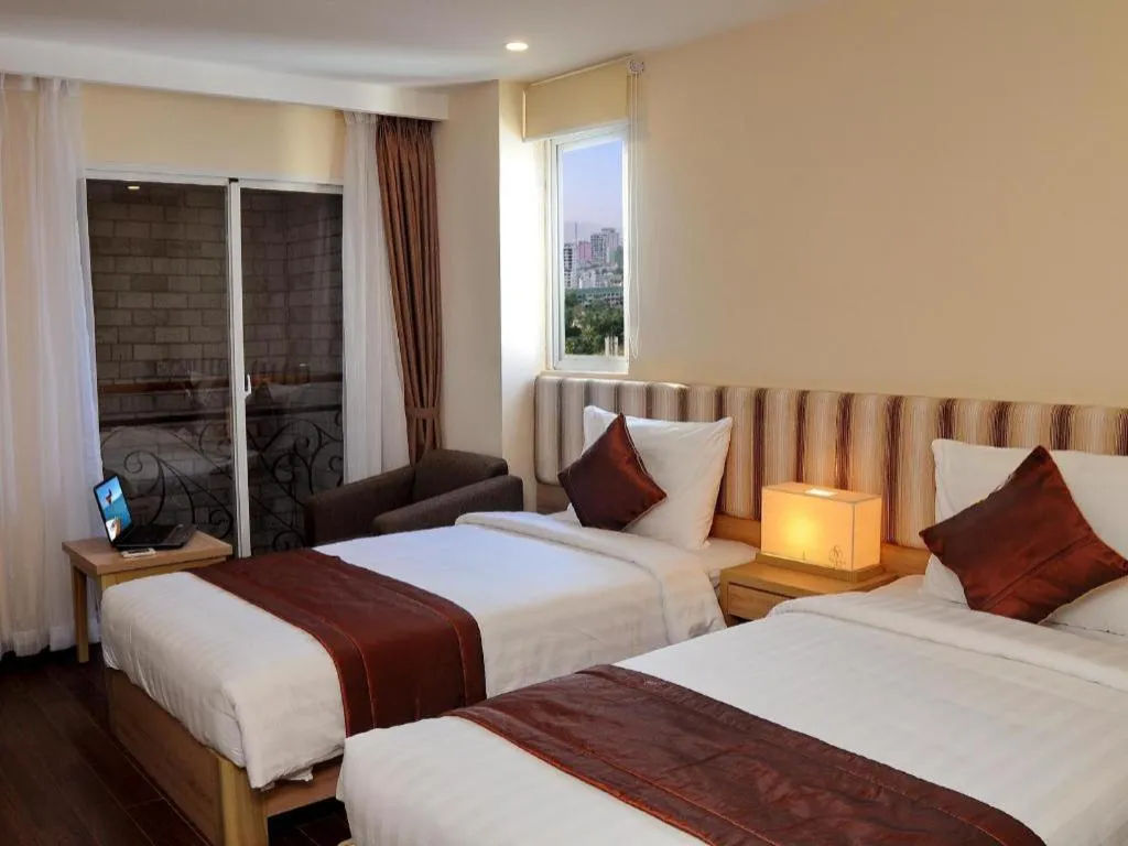 Bed in Begonia Nha Trang Hotel