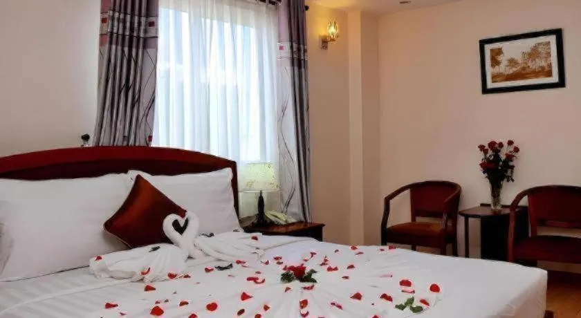 Bed in Begonia Nha Trang Hotel