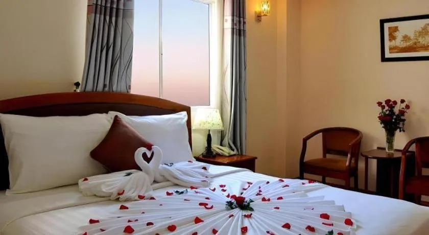 Bed in Begonia Nha Trang Hotel