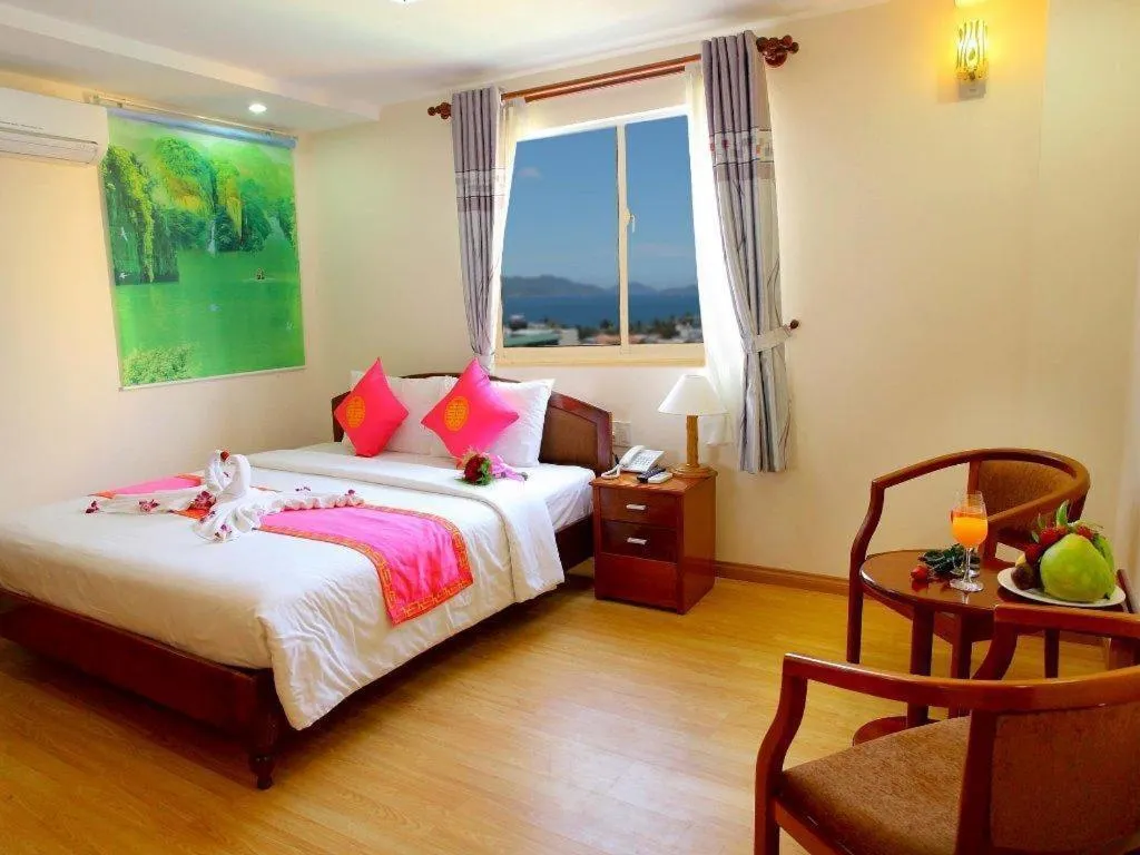 Bed in Begonia Nha Trang Hotel