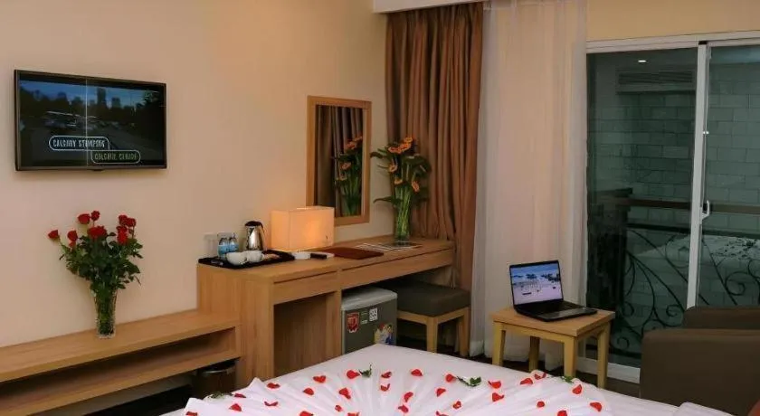 Bed in Begonia Nha Trang Hotel