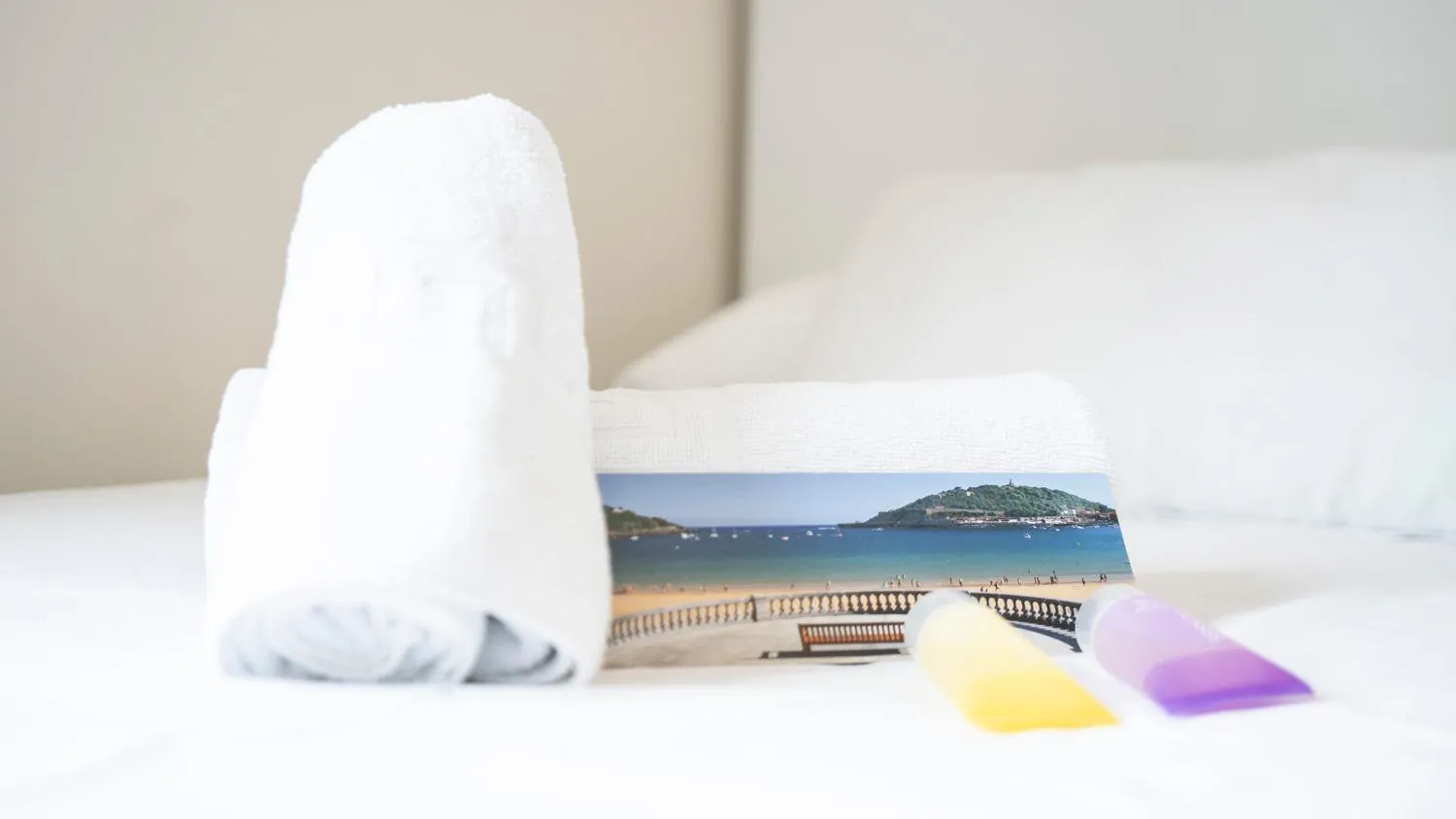 Bed in Concha Beach Apartment - SSHousing