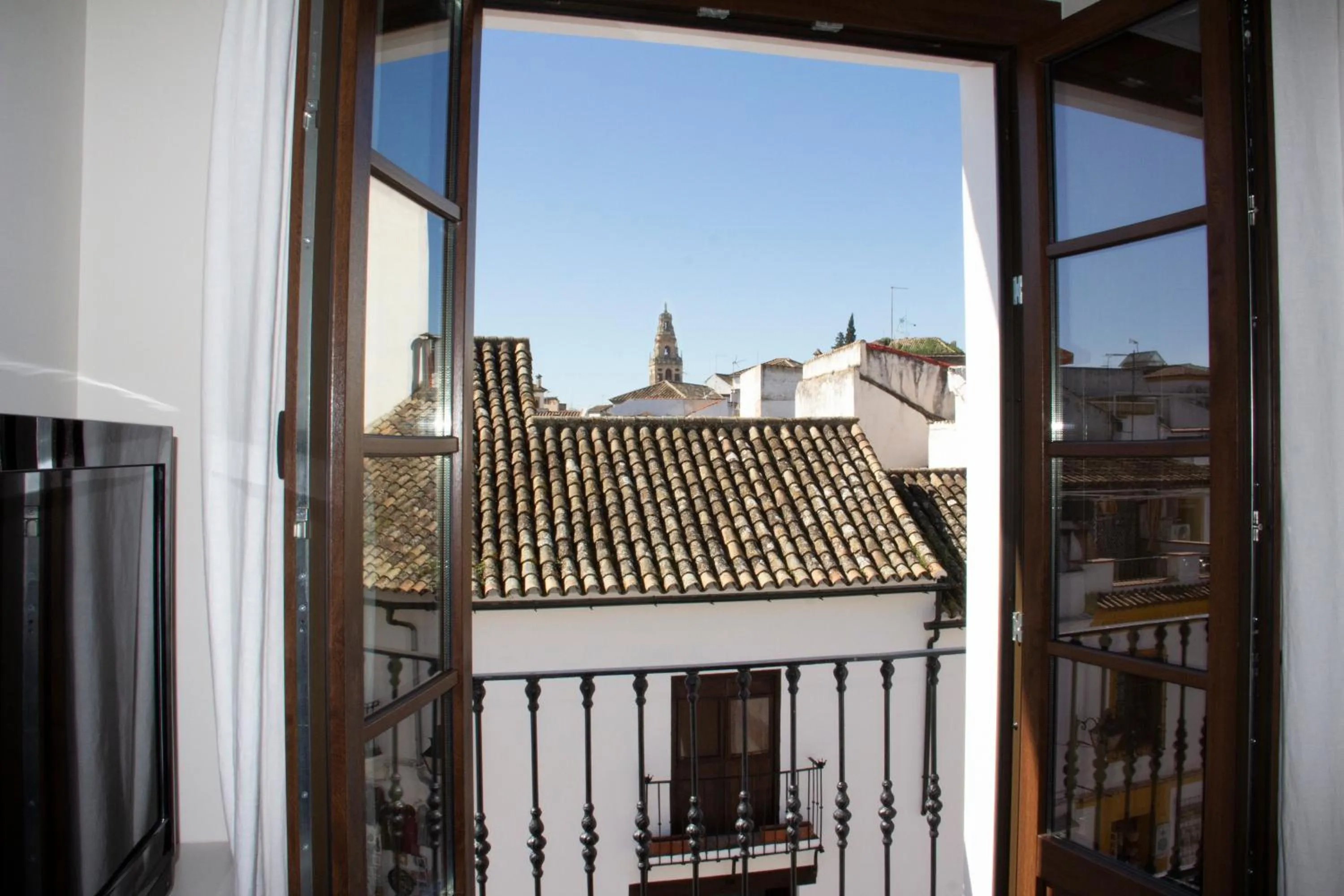 Balcony/Terrace in Puerta de la Ribera Suites