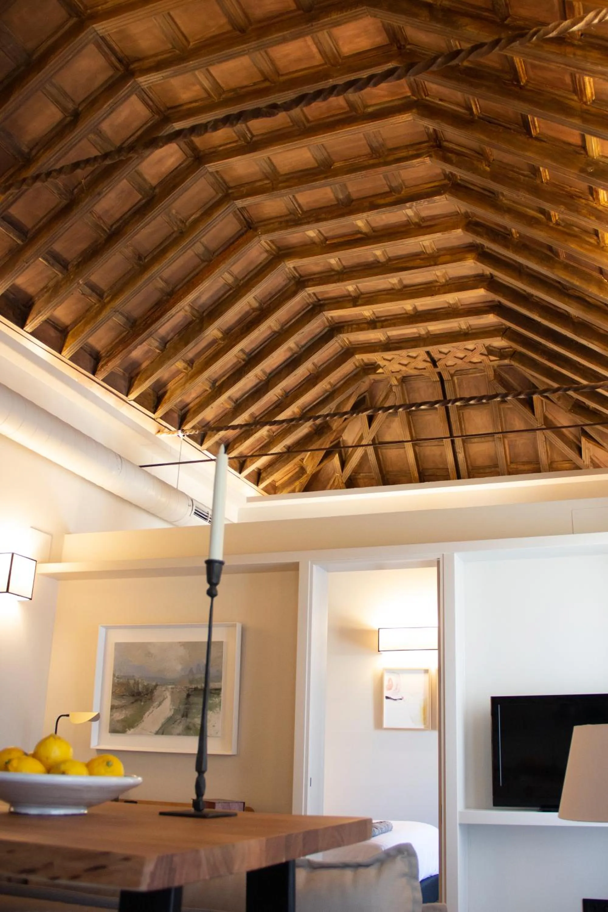 Kitchen or kitchenette in Puerta de la Ribera Suites