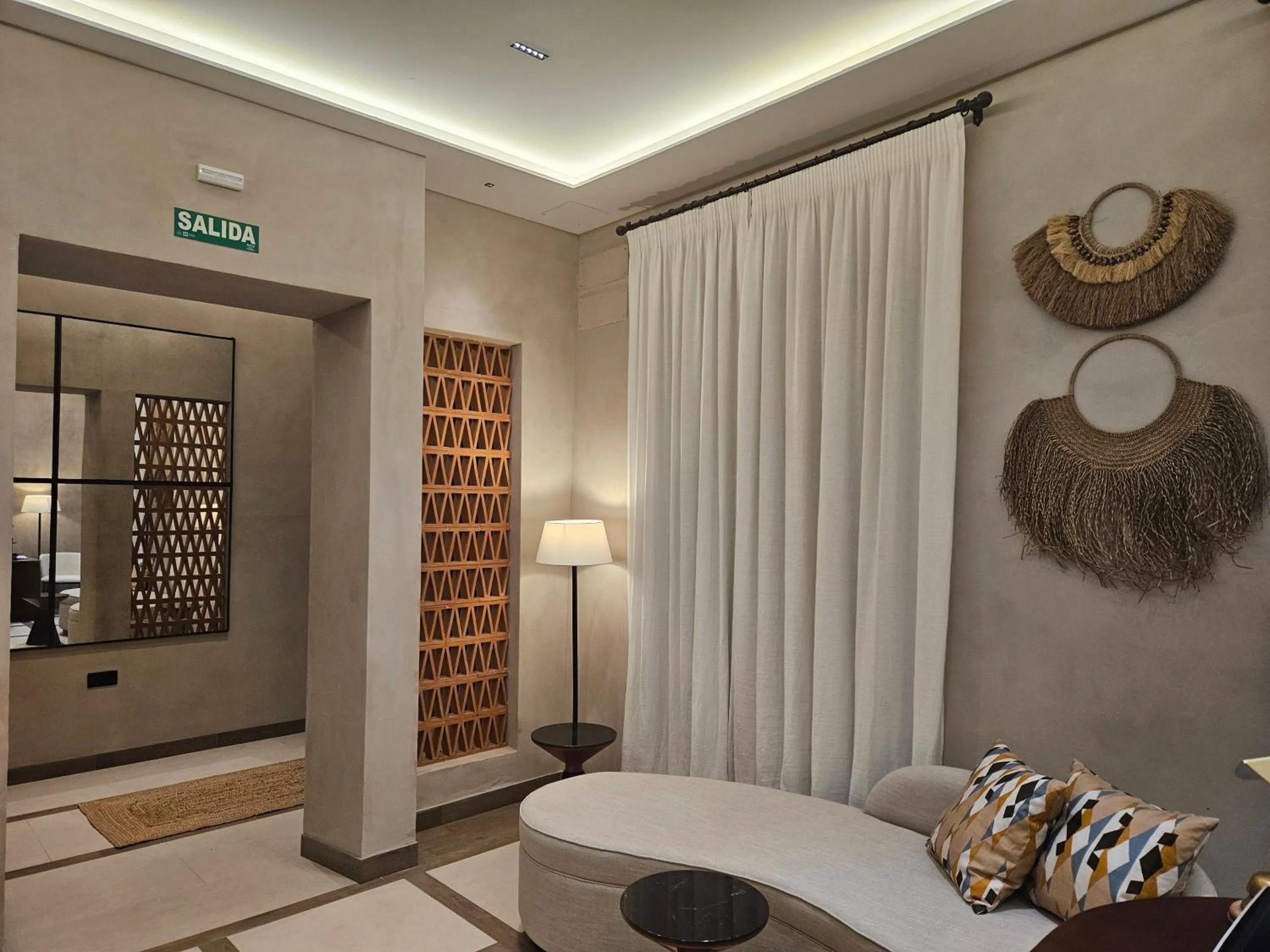 Lobby or reception in Puerta de la Ribera Suites