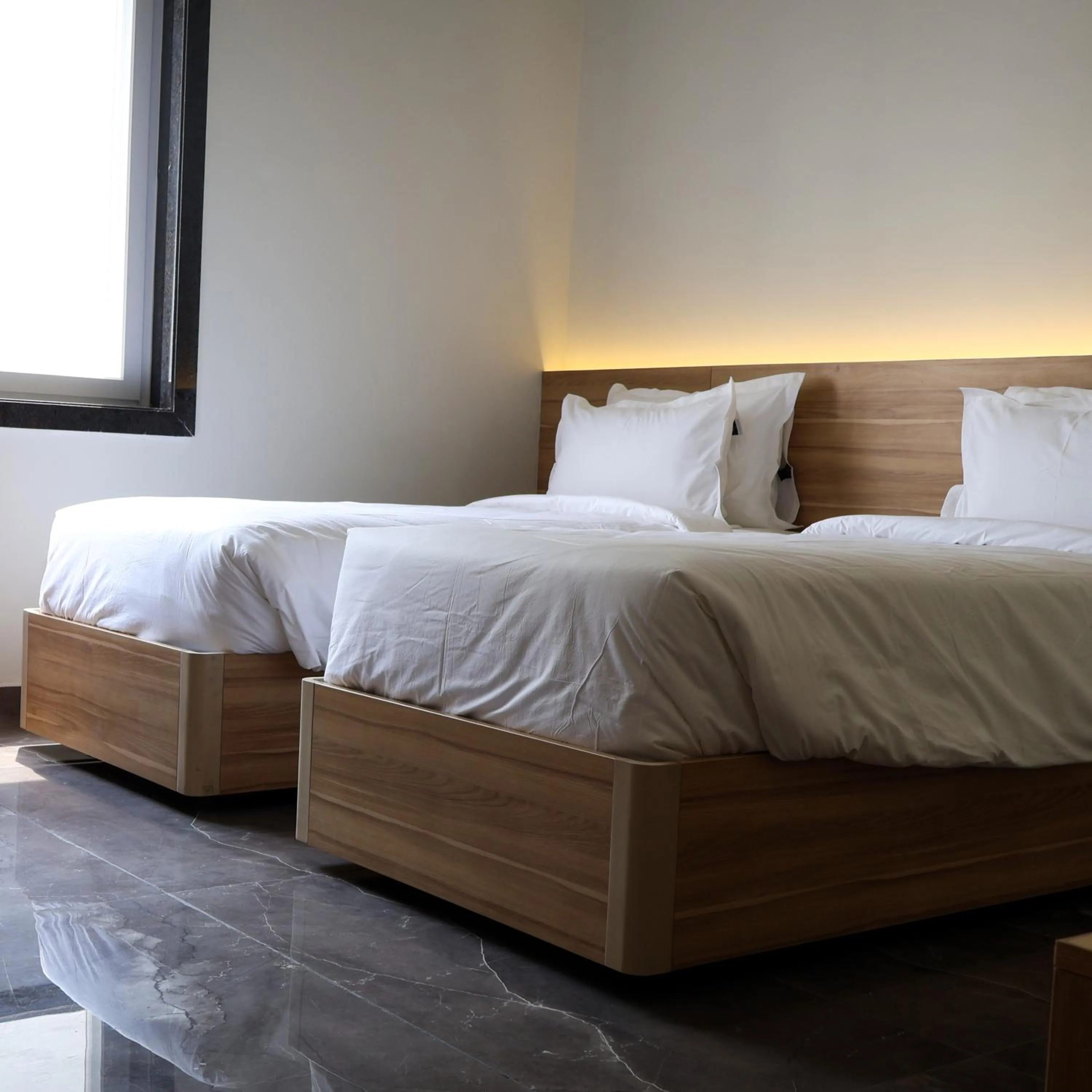 Bedroom, Bed in Akoya Business Hotel Hyderabad Airpot