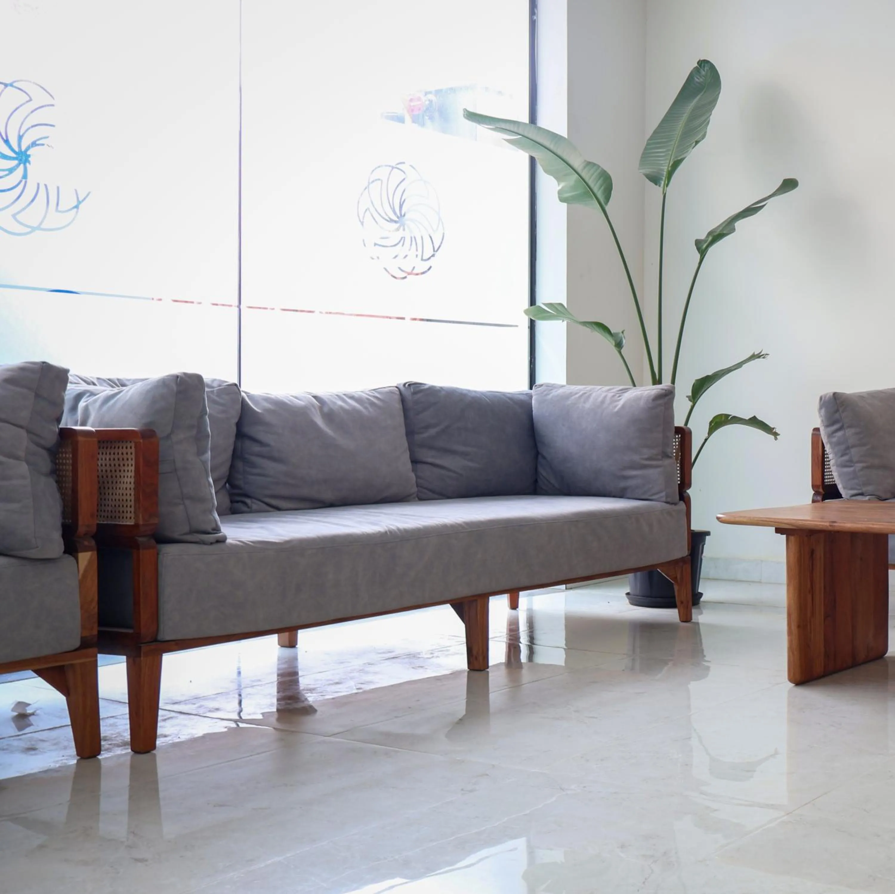 Seating area in Akoya Business Hotel Hyderabad Airpot