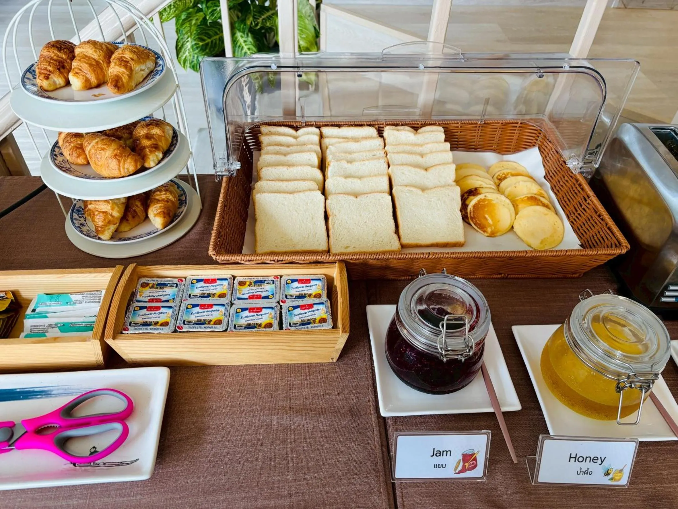 Buffet breakfast in Little Home Ao Nang