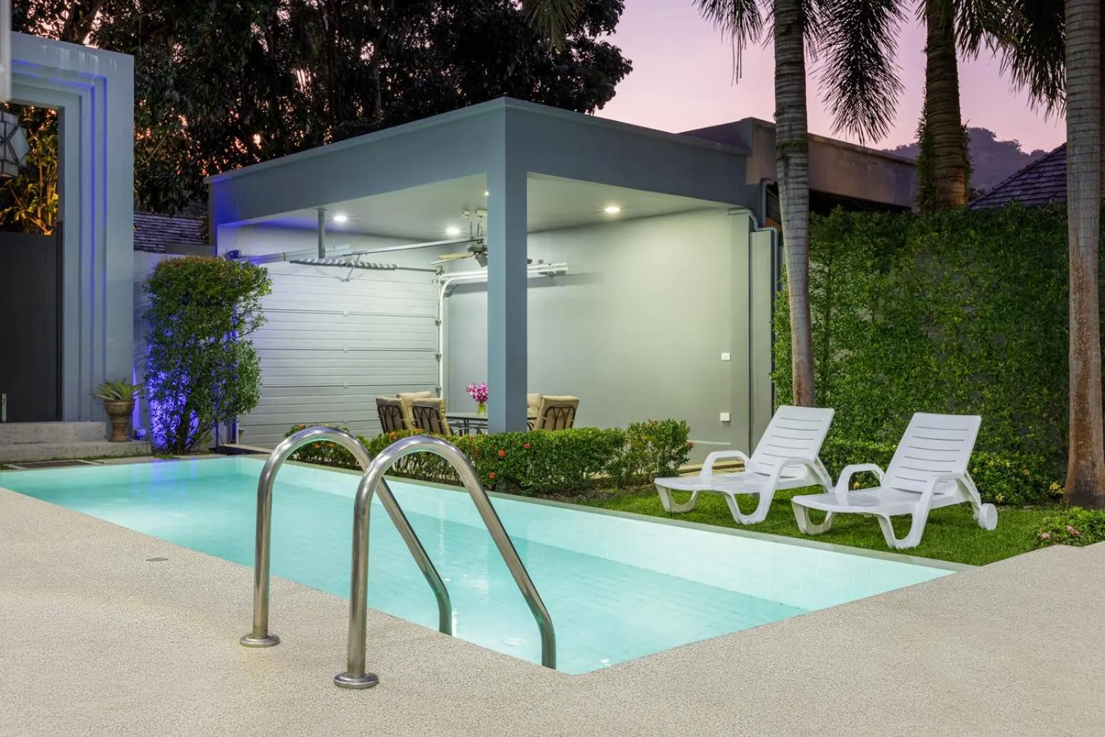 Pool view in Saiyuan Estate by TropicLook